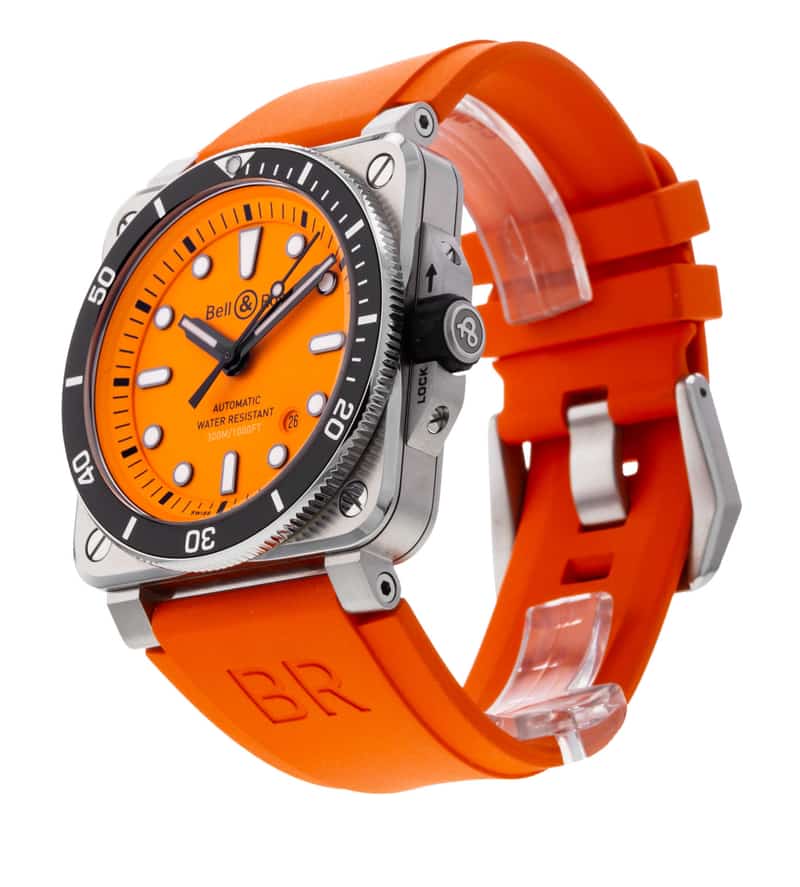 Bell and Ross BR03-92 BR0392-D-O-ST/SRB